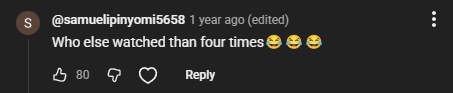 Who else watched more than four times